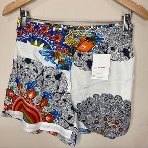 Colorful Patterned Women's Shorts